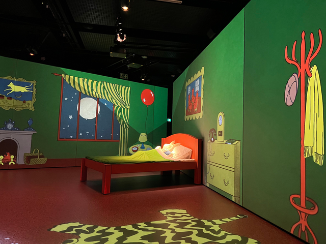 A scene from the&nbsp;Goodnight Moon immersive exhibition