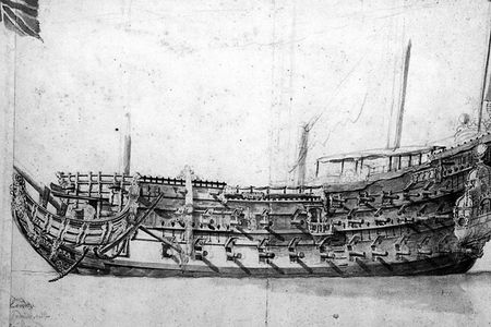 The London as it looked before it blew up