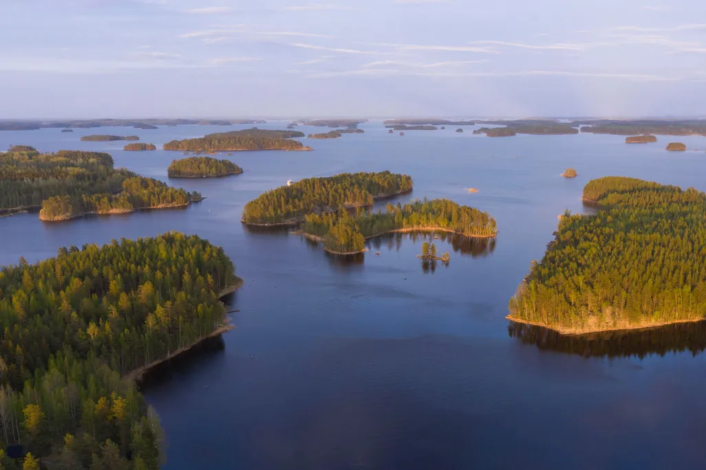 Lake Saimaa in Finland