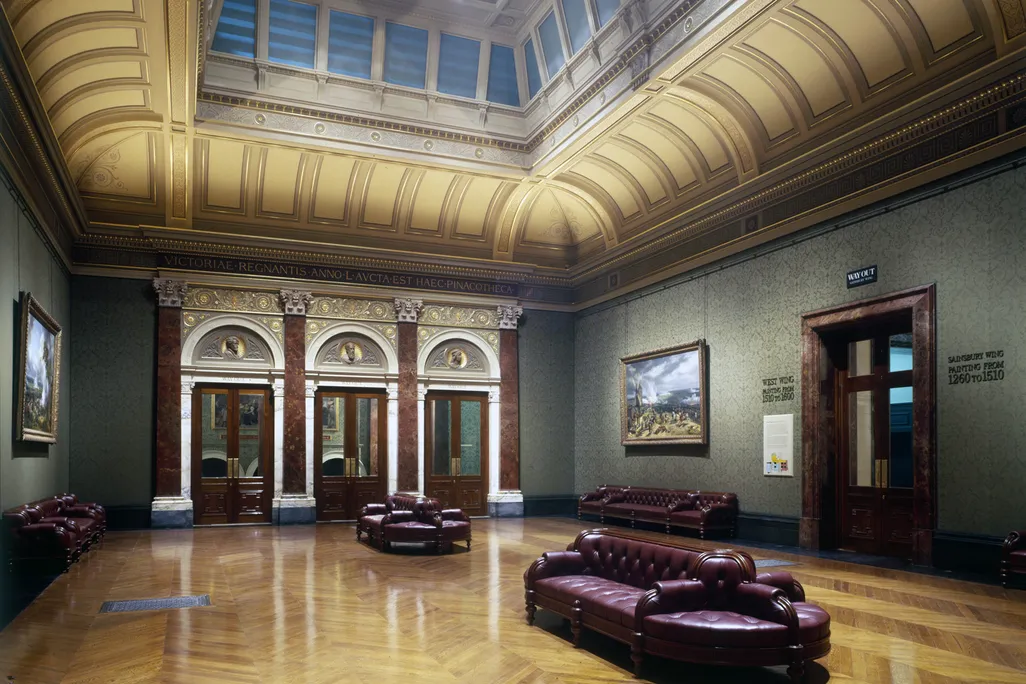 A gallery in London's National Gallery