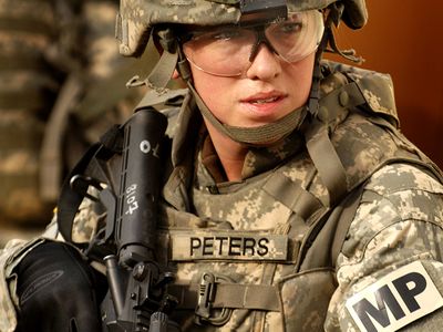U.S. Army National Guard Sgt. Jennifer Peters