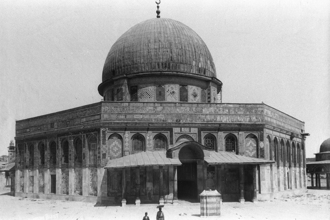 The Dome of the Rock, photographed in 1910