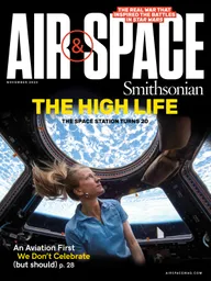 Cover of Airspace magazine issue from October/November 2020