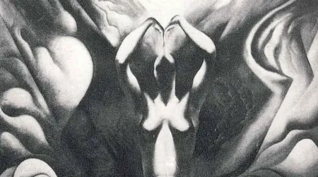 Ross Braught, a largely forgotten artist who surely knew Jackson Pollock, painted the mural Mnemosyne and the Four Muses for the Kansas City Music Hall.