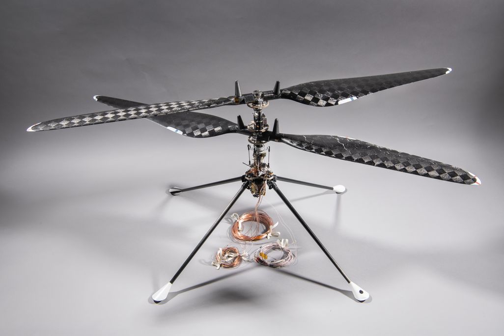 Prototype of Mars Ingenuity helicopter