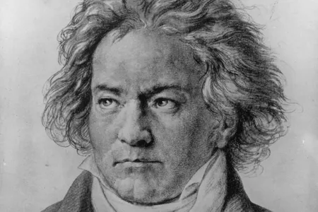 A portrait of Ludwig van Beethoven by August von Kloeber. The composer suffered from health problems throughout his adult life, including hearing loss and gastrointestinal issues.