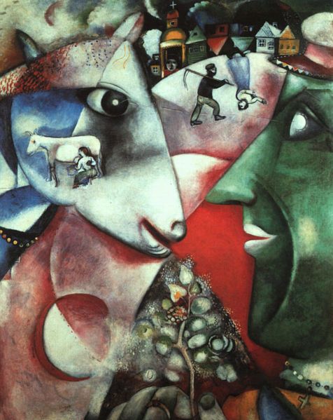 I and the Village by Marc Chagall