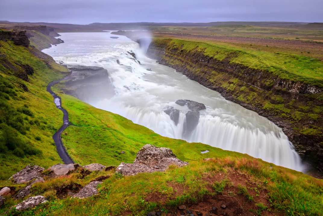 Gullfoss Waterfall, near Thingvellir National Park