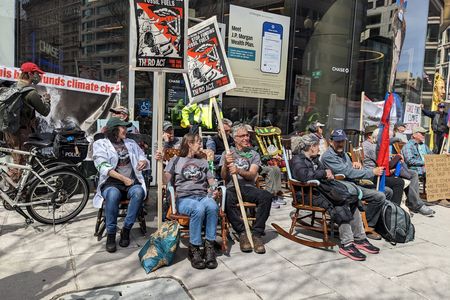 Third Act focused its protests on four banks&mdash;Chase, Citibank, Bank of America and Wells Fargo.