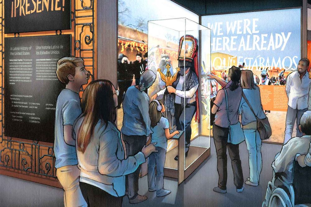 Presente exhibition, watercolor illustrations