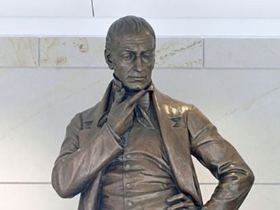Ephraim McDowell is memorialized in the U.S. Capitol Statuary Hall Collection
