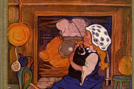 This book of Grimm's Fairy Tales is entirely written using words with one syllable. 