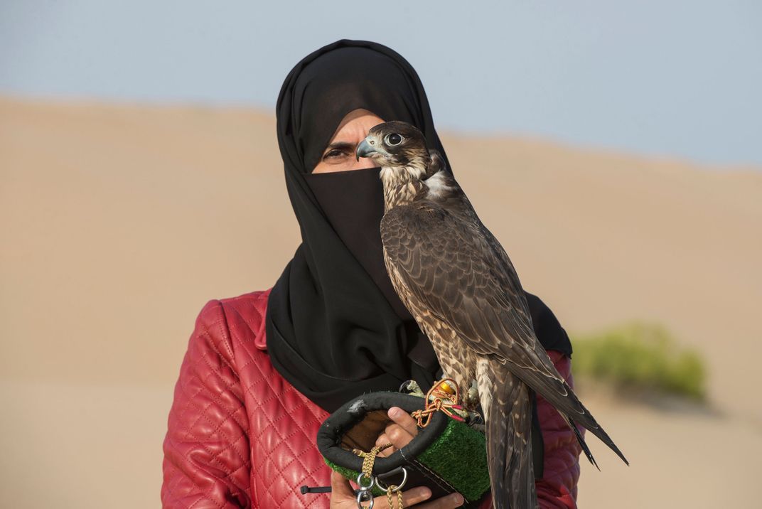 Falconer Ayesha Al Mansoori