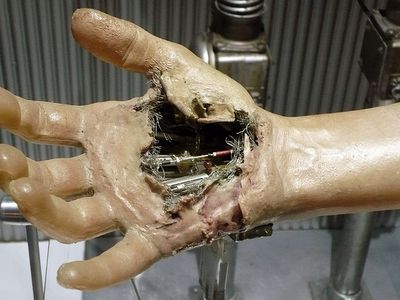 Luke Skywalker’s prosthetic hand from The Empire Strikes Back