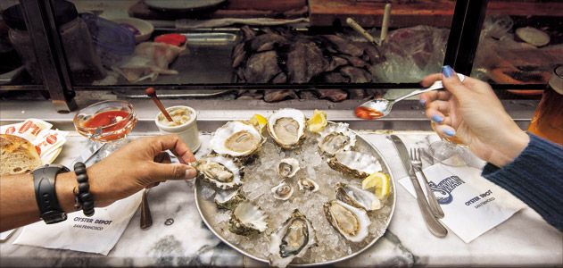 Swan Oyster Depot in San Francisco