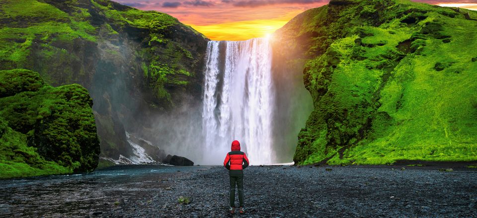  Skogafoss Waterfall 