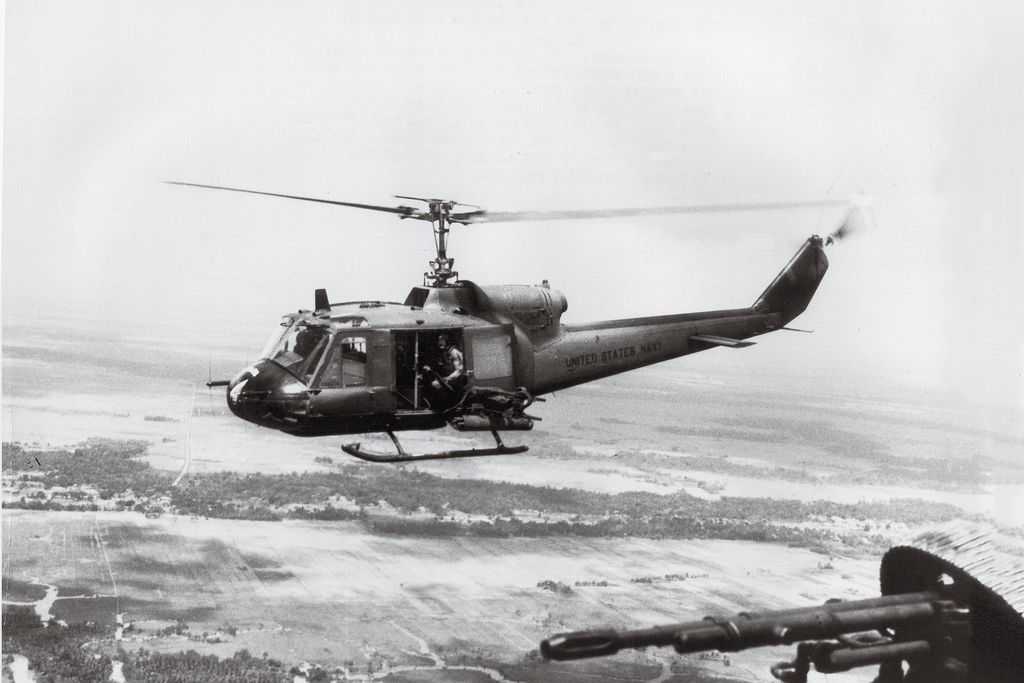 Two Bell UH-1Bs
