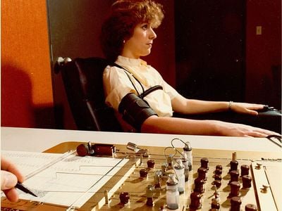 A government demonstration of the polygraph from the 1970s
