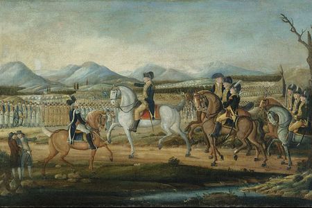 In 1794, troops armed by the 1792 Militia Act partook in suppressing Pennsylvania’s Whiskey Rebellion.