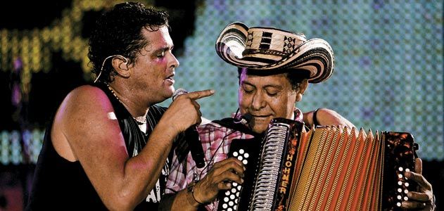 Carlos Vives and Egidio Cuadrado