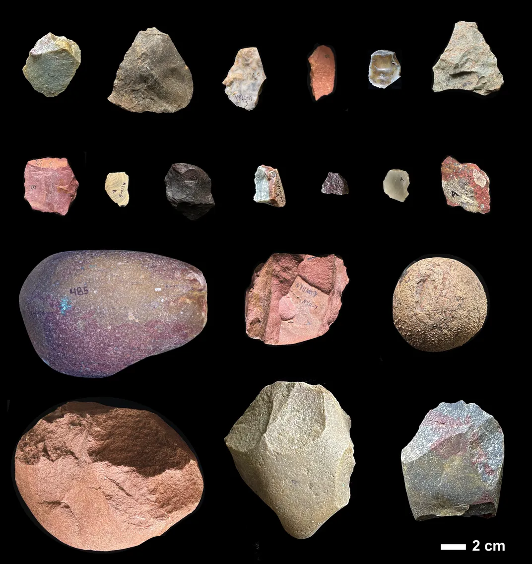 Early humans made tools earlier