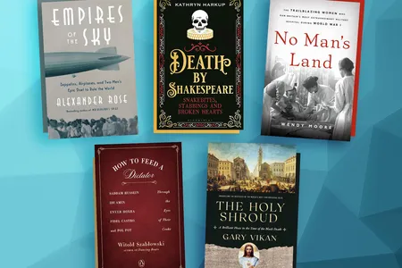 This week's titles include Death By Shakespeare, Empires of the Sky and How to Feed a Dictator.