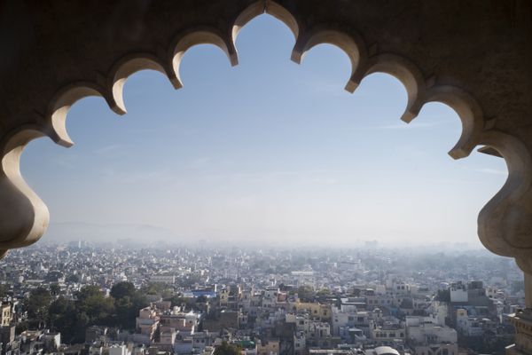 View of Udaipur from the City Palace thumbnail