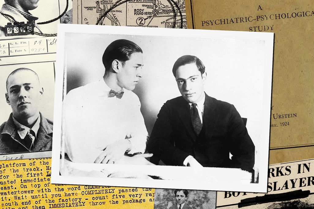 Illustration of Richard Loeb and Nathan Leopold