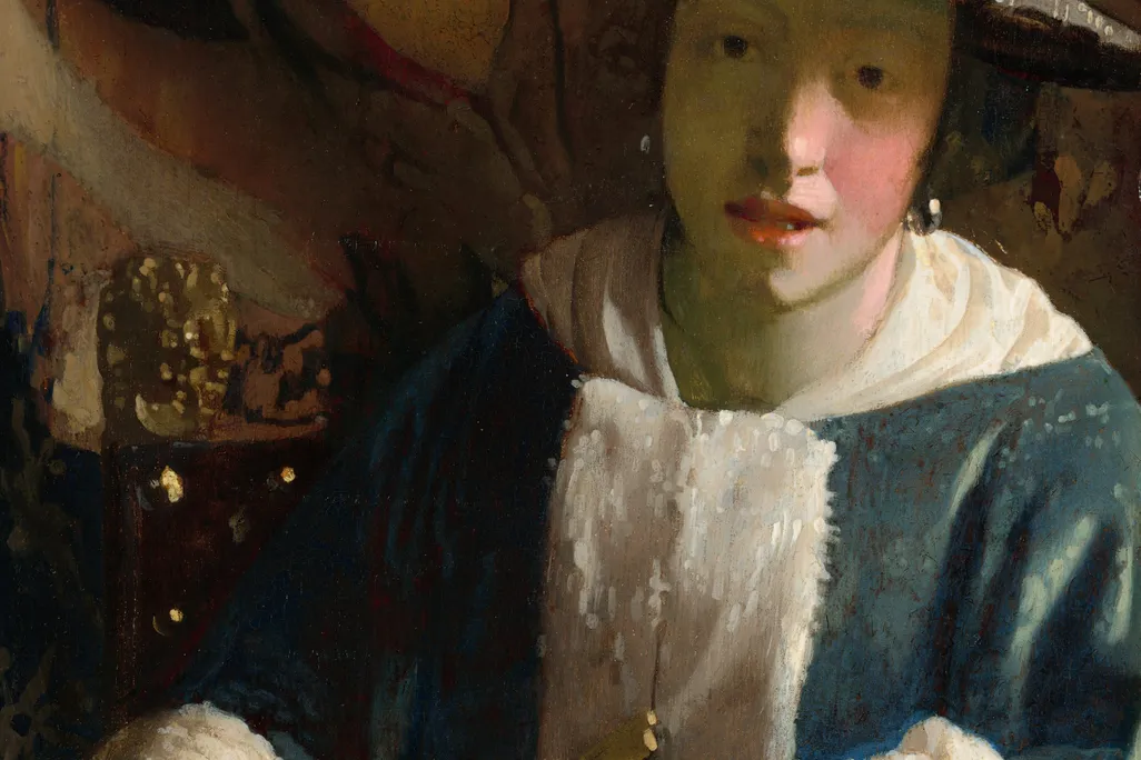 “Girl with a Flute,” from the studio of Johannes Vermeer