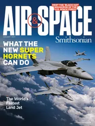 Cover of Airspace magazine issue from December 2020/January 2021