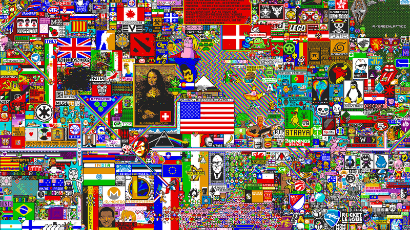 One Million Internet Users Created This Piece of Art Smart News