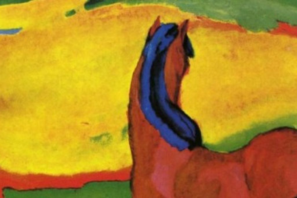 Franz Marc’s Horses in a Landscape was one of the recovered pieces of art.