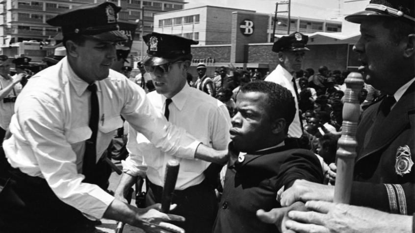 John Lewis Arrest