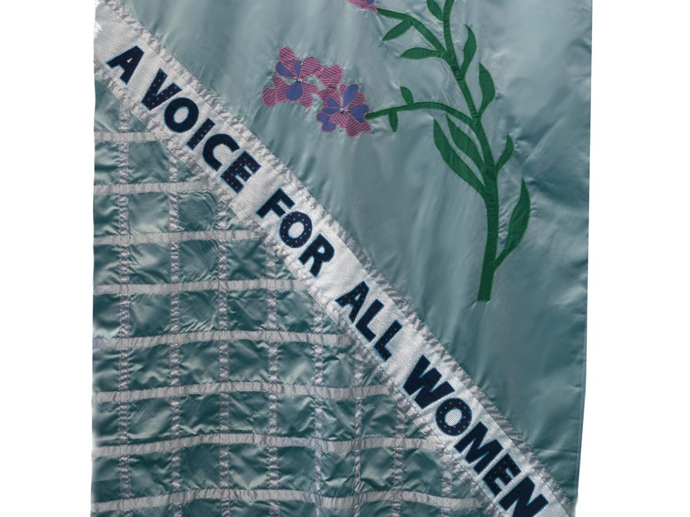 PROCESSIONS Banner by artist Lucy Orta and women of HMP Downview (commissioned by Historic England, coordinated by London College of Fashion). Photo credit - Lance Tabraham (2)  (1).jpg