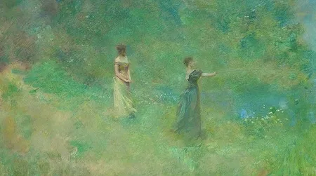 Painter Thomas Dewing (1851 to 1938) was best known for his tonalist style, which blurred images to create a dream-like effect. See his work in “Sylvan Sounds: Freer, Dewing and Japan,” which opens at the Freer Gallery on Tuesday.