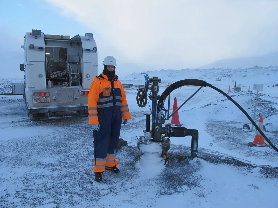 Iceland Carbon Capture Project Quickly Converts Carbon Dioxide Into Stone