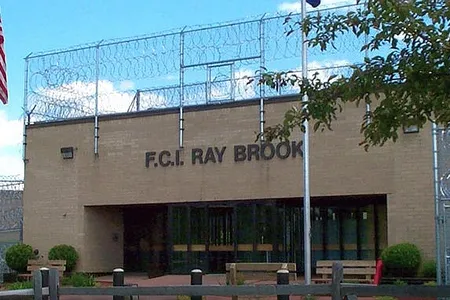 Federal Corrections Instiution, Ray Brook, is housed inside the former Olympic Village for the 1980 games in Lake Placid