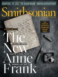 Cover of Smithsonian magazine issue from November 2018