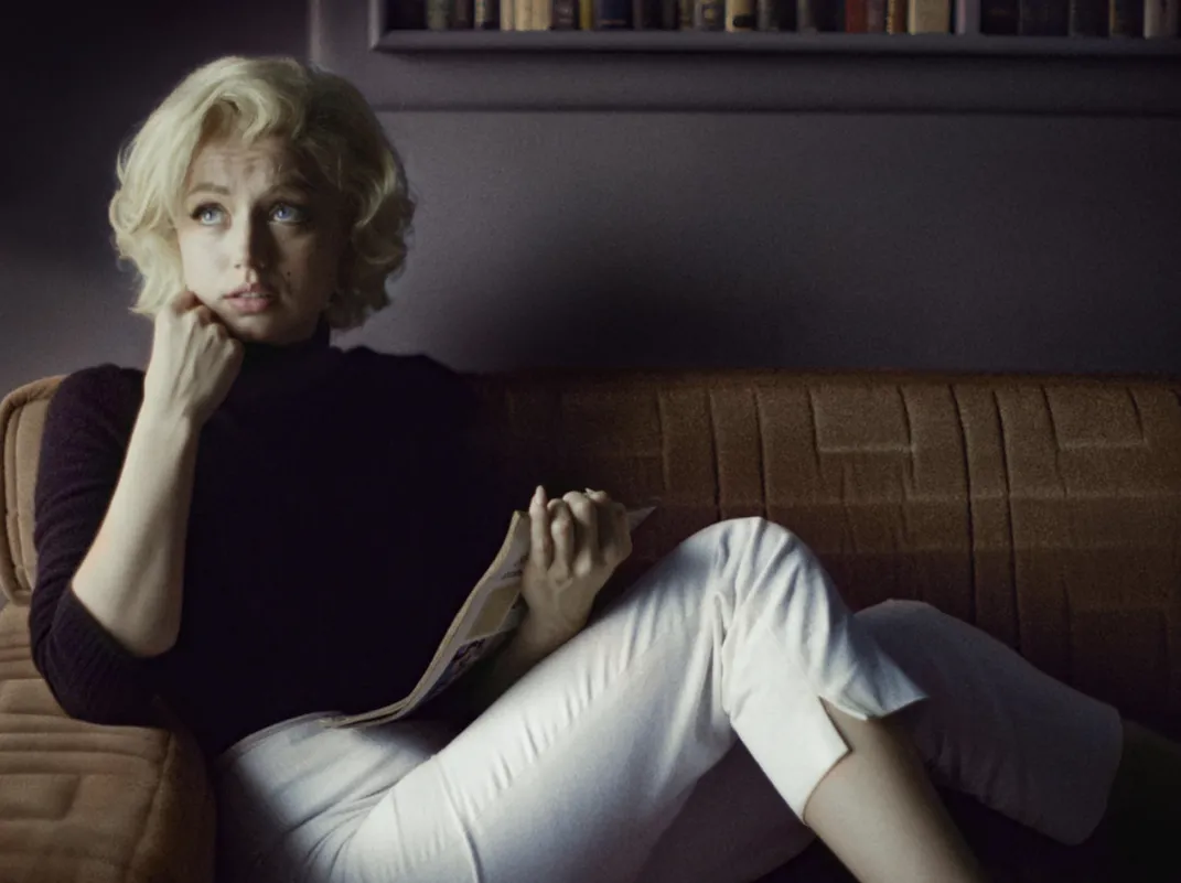 Ana de Armas as Monroe in Blonde ​​​​​​​