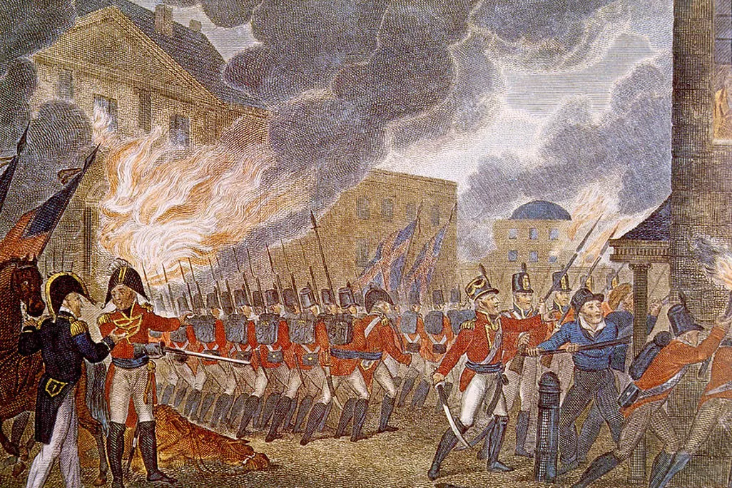 British Burning Washington