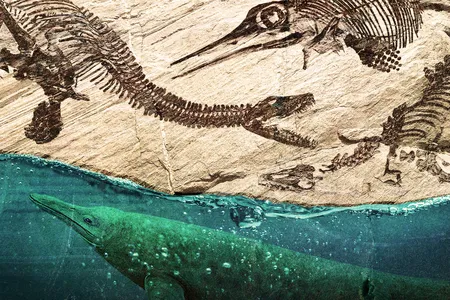 Fossils indicate a variety of marine reptiles swam through ancient seas.