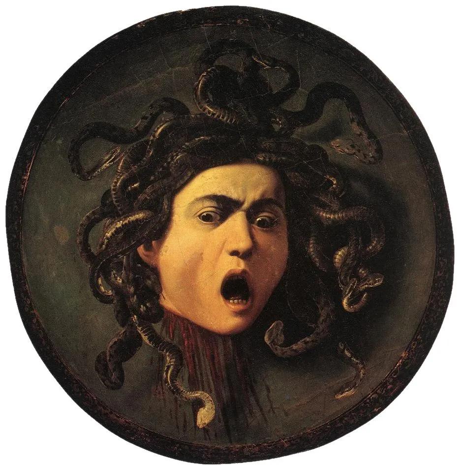 Caravaggio, Medusa, 1595