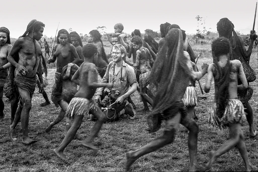 Michael Rockefeller in the Baliem Valley