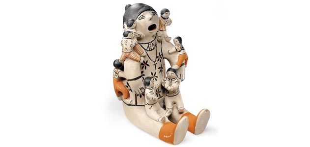 Helen Cordero Storyteller figure