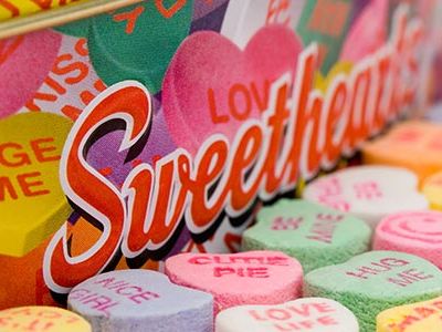 More than eight billion, or 13 million pounds, of Sweetheart candies are sold in the six weeks leading up to Valentine's Day.