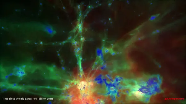 Preview thumbnail for Astronomers Create First Realistic Virtual Universe