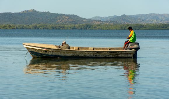 boat in Panama's Montijo Bay