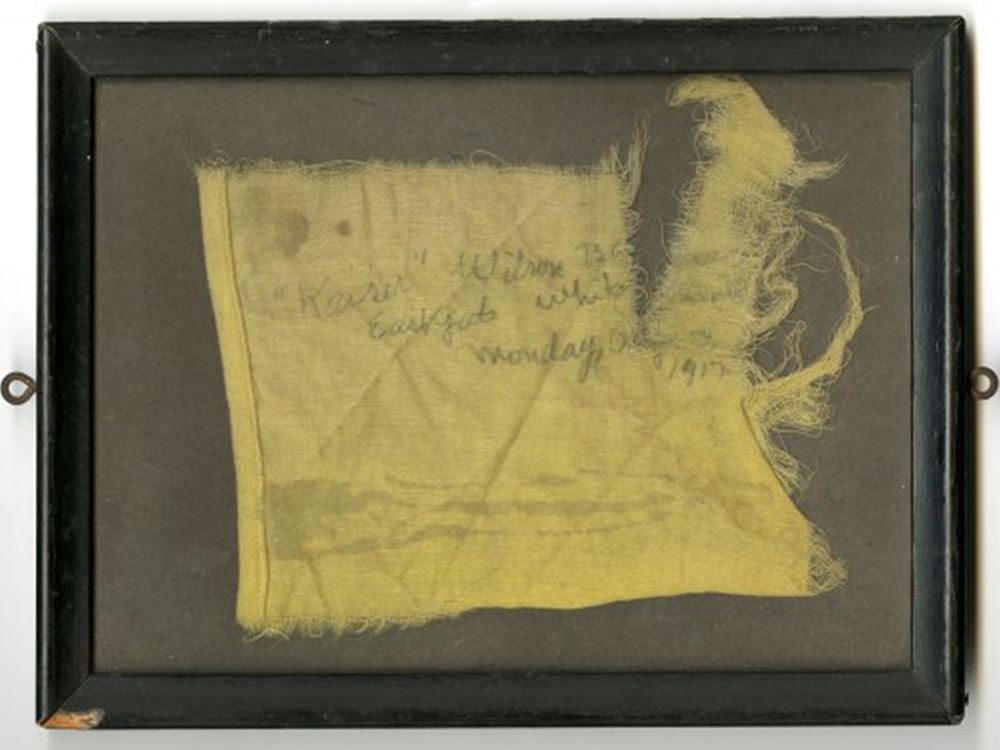 Fragment from a flag