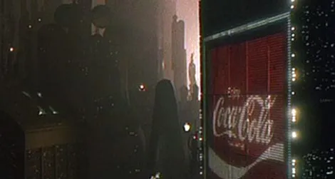 Billboard Advertising in the City of Blade Runner, History