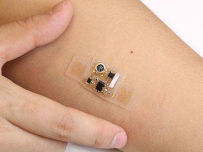 Ultra thin patches will be able to keep track of what's happening inside your body.